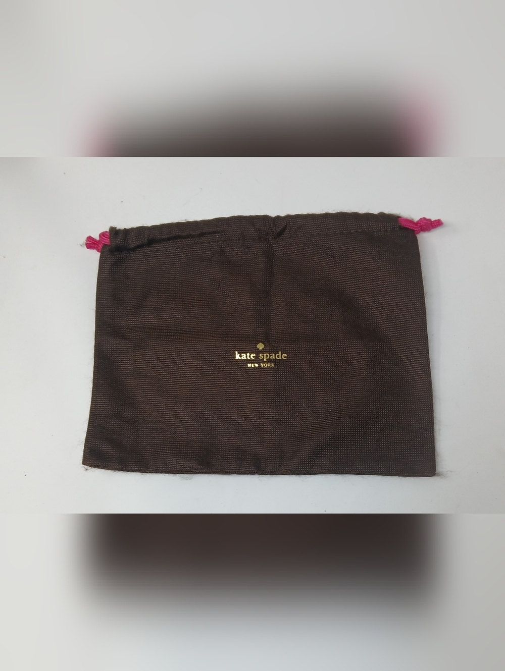 Kate Spade Wallet/Accessory  Brown Drawstring Dust BAG